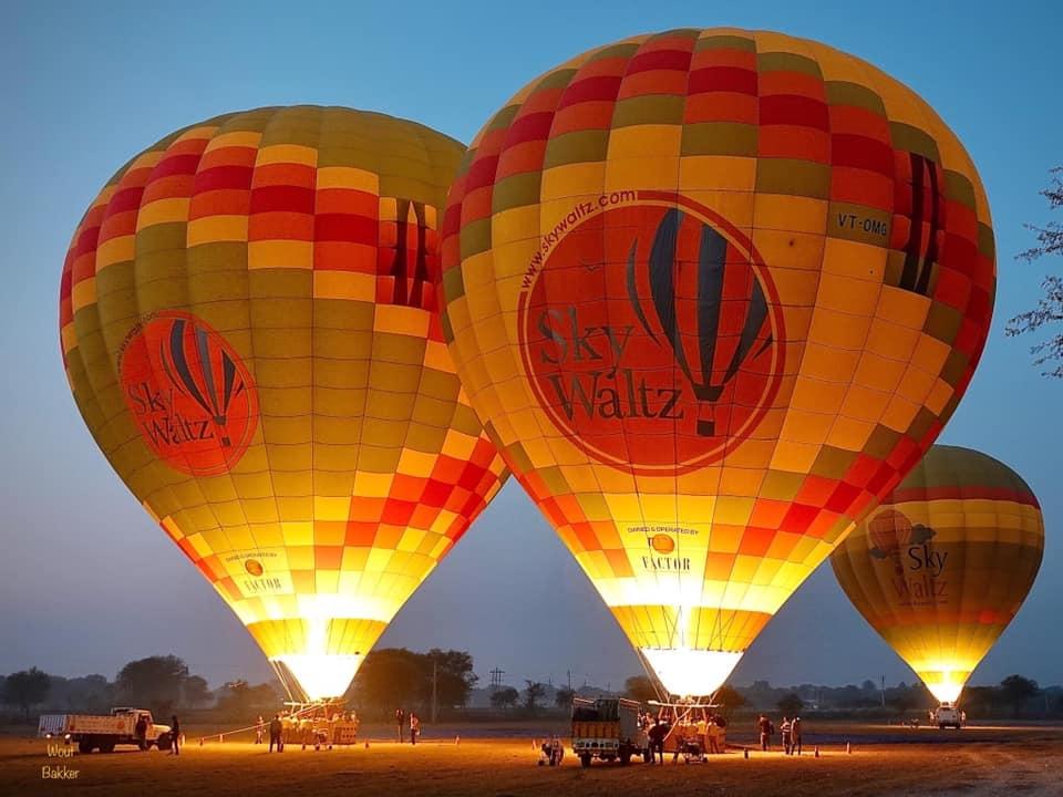 Go With The Flow in Marvelous Hot Air Balloon