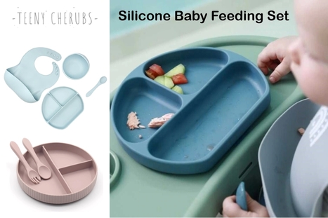 Suction Plate and Bowl Set – Mealtime Made Easy