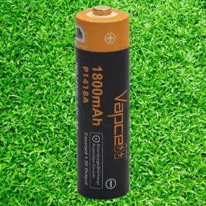 VAPCELL P1418A PROTECTED LITHIUM ION AA 1.5V BATTERY WITH USB PORT: Power Your Devices On the Go