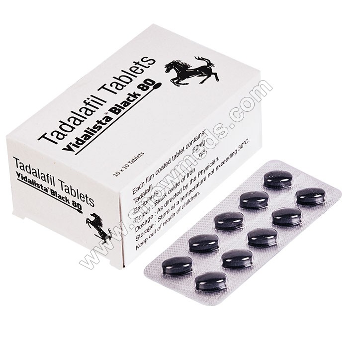 Revolutionary Solution for Impotence: Vidalista Black 80 mg by Snowmeds