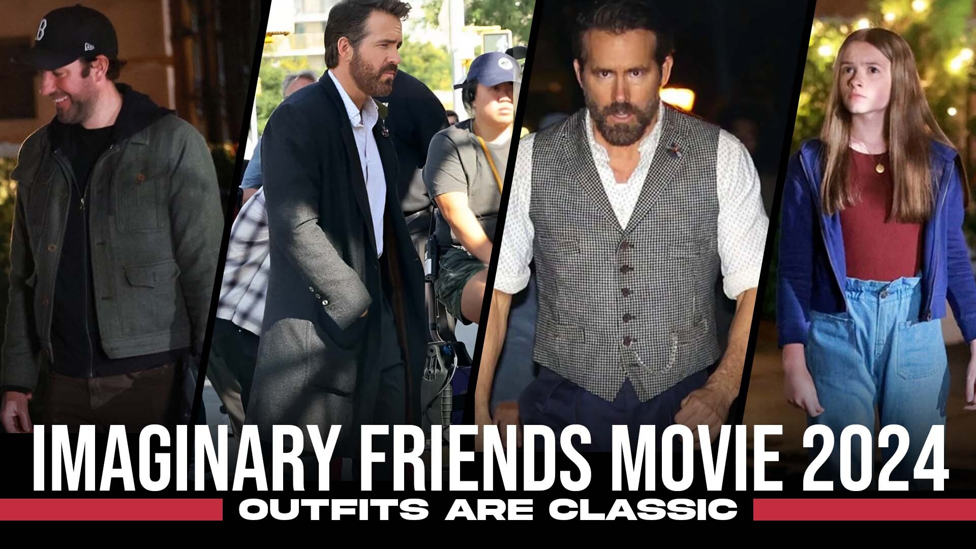 Imaginary Friends Movie 2024 Outfits Are Classic.