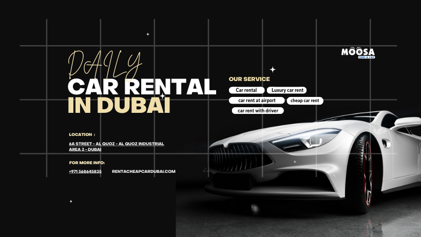 Seize the Day: Exploring the Convenience of Dubai Car Rental daily