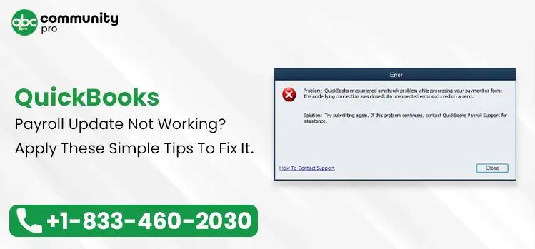 Troubleshooting QuickBooks Payroll Update Not Working: Common Fixes